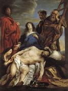 Jacob Jordaens Pieta oil on canvas